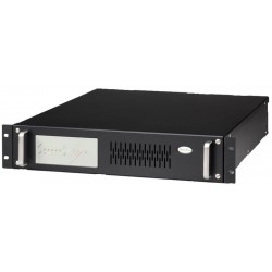 2,2 kVA / 1,3 kwatt UPS för 19 "rackmontage, inkl. 4 batterier