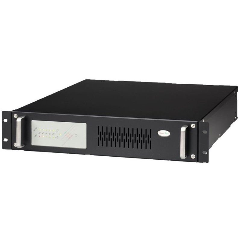 2,2 kVA / 1,3 kwatt UPS för 19 "rackmontage, inkl. 4 batterier