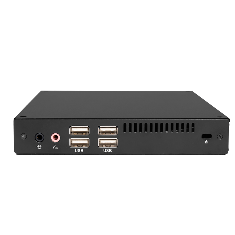4K Digital Signage Player med HDMI & DisplayPort för Windows 10/11