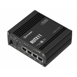 LTE / 4G Router med 3 x LAN, 1 x WAN-portar, WiFi, 2 x Sim, 9 - 36VDC