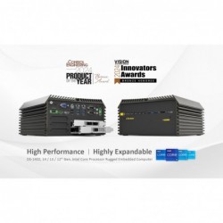 Robust, inbyggd fläktlös dator med möjlighet till dubbel PCIe-expansion och Intel Core i9/i7/i5-processor