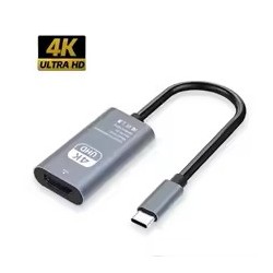 Högkvalitativ USB-C till HDMI 4K 60Hz-omvandlare, adapter, extra HDMI-utgång för bärbar dator