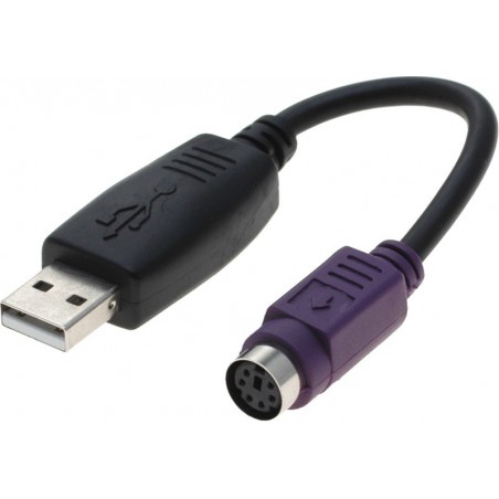 PS/2 tangentbordsmusadapter till USB