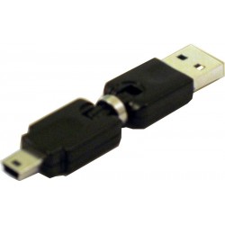 USB A till Mini USB med 3D-vinkelled