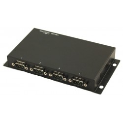 USB til 4 x RS232 adapter - USB kabel medfølger