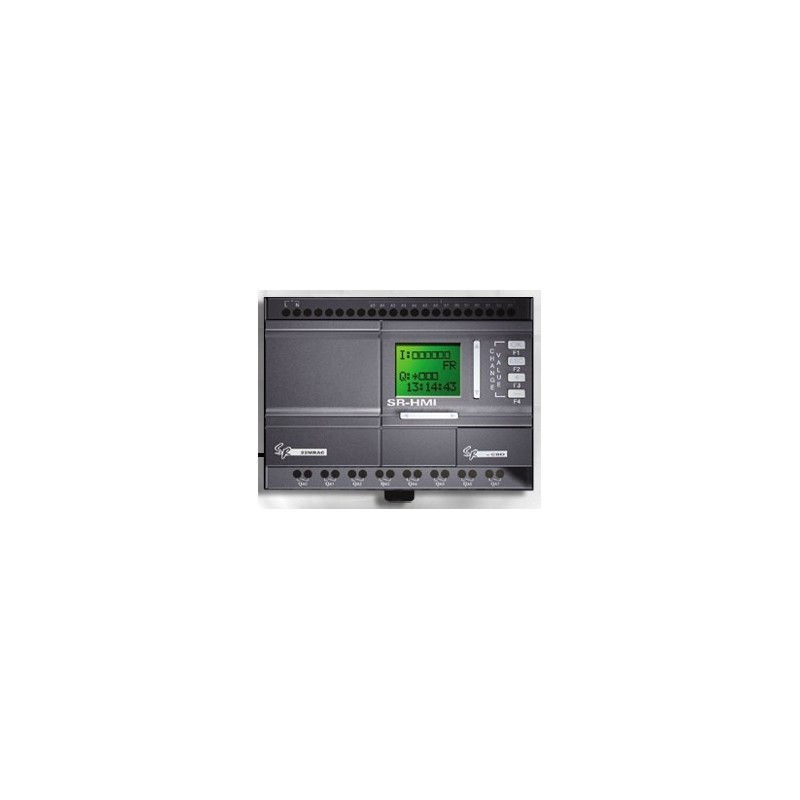 Mini plc - programmerbar. 12 - 24VDC, digitala och analoga ingångar, reläutgångar