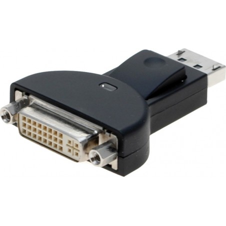 DisplayPort till DVI-omvandlare - adapter med DVI hona