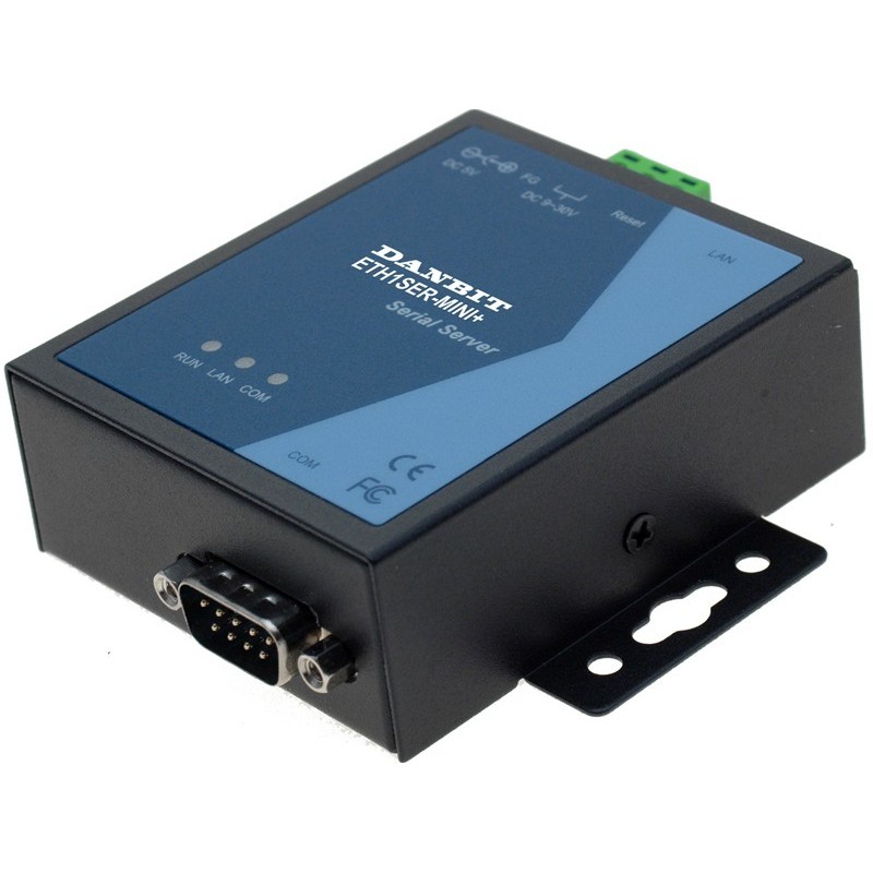 Seriell portserver är COM-port via Internet och Ethernet. ATOP SE5201-DB