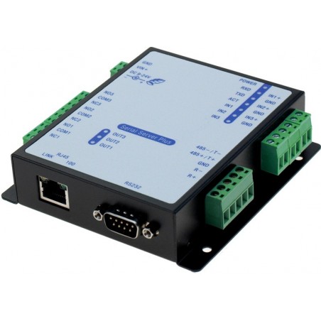 Cyt-133SC är en seriell portserver - 1 x RS232 / 422/485 - 3 x digitala ingångar