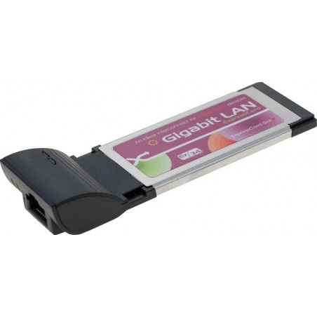 Expresskort 34 mm Ethernet Gbit Centos CI-67100