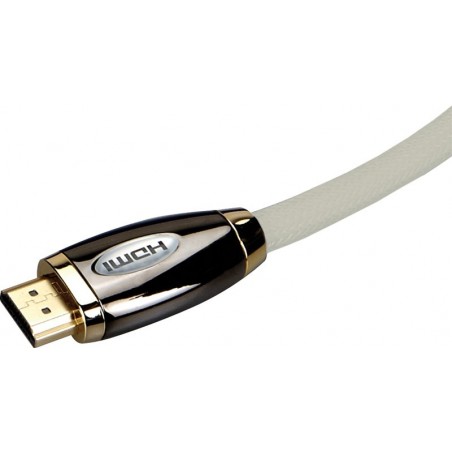 Högkvalitativ 4K-förstärkt HDMI-kabel, Ethernet, Han Han, guldpläterad - 2m