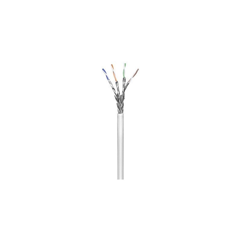 Cat 6, nätverkskabel med stel ledare, STP. Säljes per meter