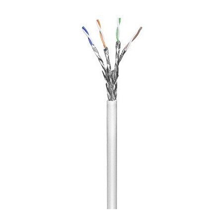 Cat 6, nätverkskabel med stel ledare, STP. Säljes per meter