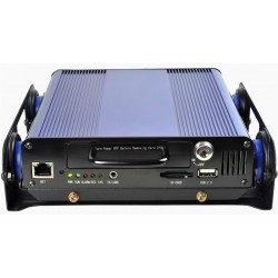 Analog 2-kanals inspelare Mobil DVR för bil, buss, båt Vibrationsdämpare 2-kanals