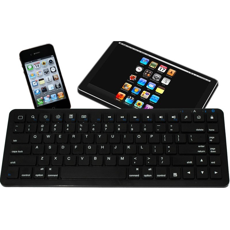 Trådlöst BT Bluetooth minitangentbord för Ipad, iPhone och PC