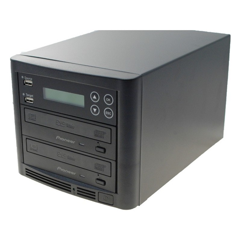 1 till 1 kopieringsmaskin DVD CD USB