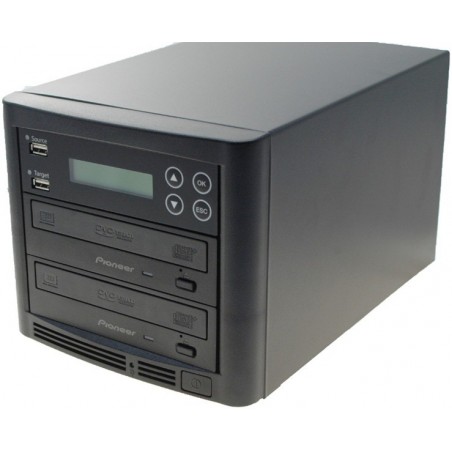 1 till 1 kopieringsmaskin DVD CD USB