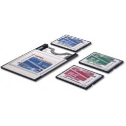 PCMCIA-adapter (typ II) för kompakt blixt (typ I & II) adapter