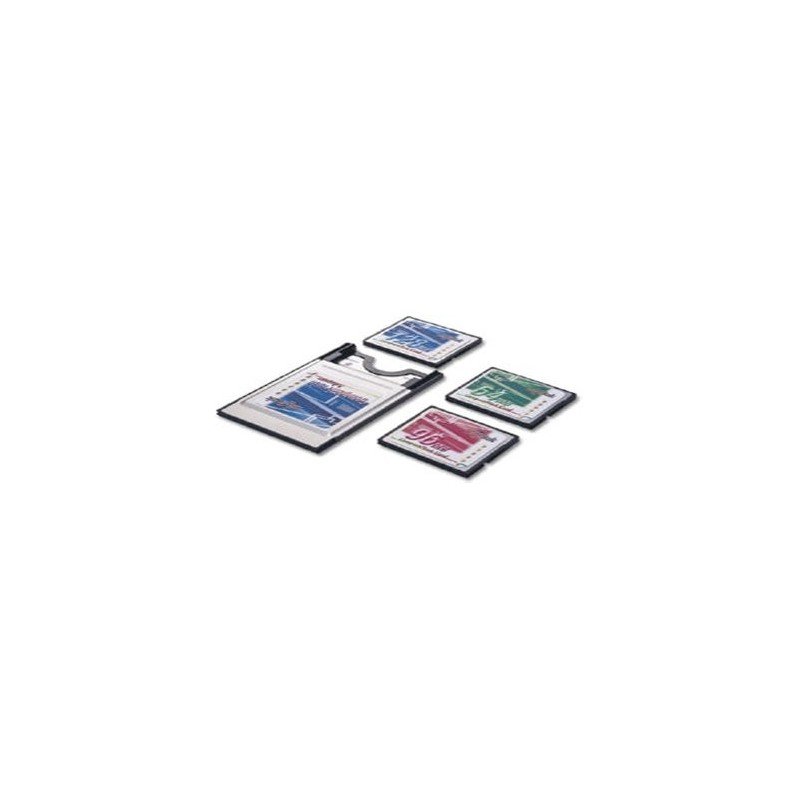 PCMCIA-adapter (typ II) för kompakt blixt (typ I & II) adapter