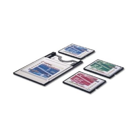 PCMCIA-adapter (typ II) för kompakt blixt (typ I & II) adapter