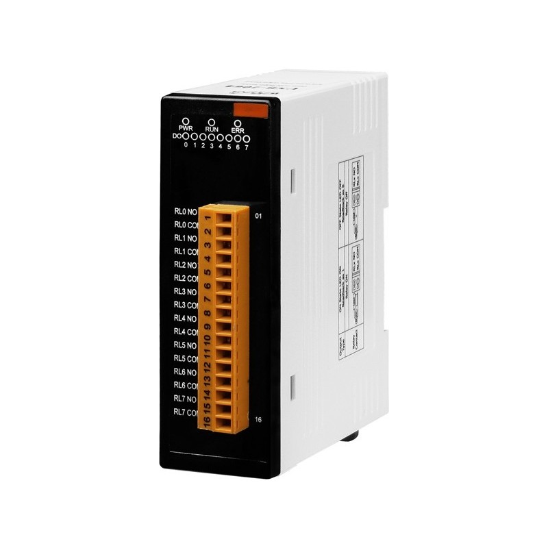 USB -kontrollerad 8 Reläutgångsmodulens final LAYS (Plug & Play)  din Rail Montage wide temperatur