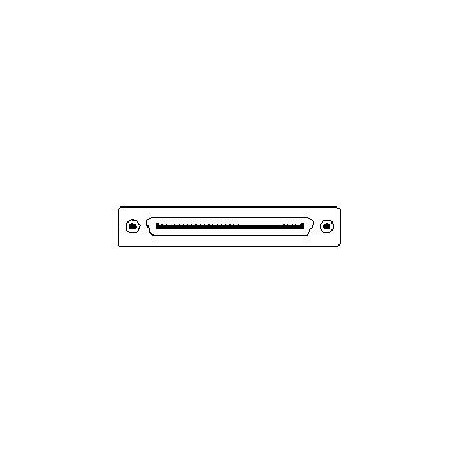 SCSI 3 VHDCI 68 male single end terminator