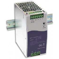 24VDC 5A Strömförsörjning, DIN montage, 120W justerbart uttag 24 till 28VDC MEAN WELL