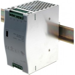 48VDC / 2.5A, 96W, AC / DC strömförsörjning, DIN skena - Binär Teknik AB