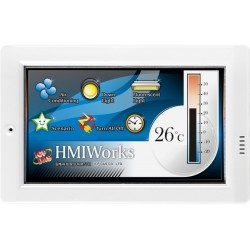 HMI 4.3" Kontrollpanel med touch, Network, RS485, RS232