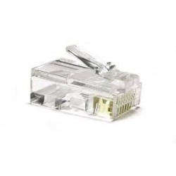 UTP CAT6 RJ45-kontakt: Oskärmad RJ45-Stik för Kat. 6 kablar