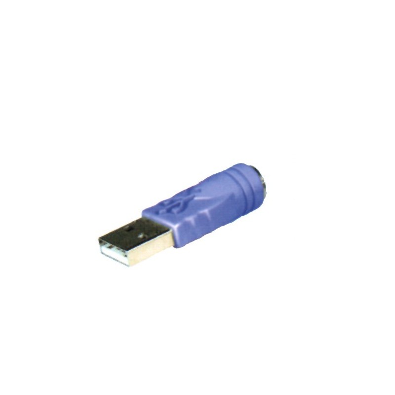 PS/2 till USB-adapter för mus/tangentbord - sömlös anslutning