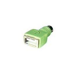 Tangentbordsmusadapter USB till PS/2-adapter, USB till PS/2-omvandlare