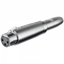 XLR-adapter - XLR-adapter 3-stifts XLR-jack kvinnlig - Binär Teknik AB