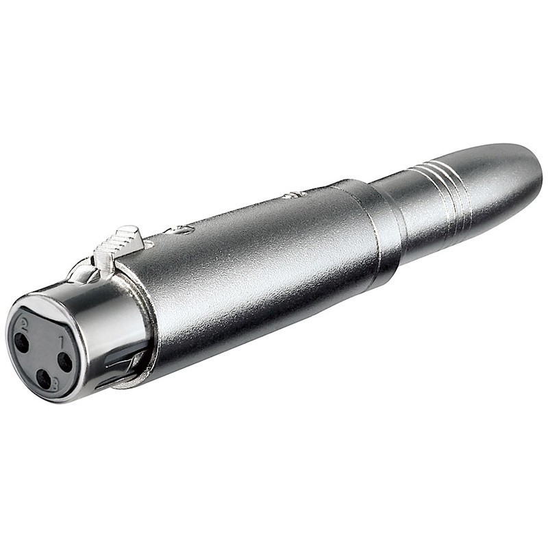 XLR-adapter - XLR-adapter 3-stifts XLR-jack kvinnlig - Binär Teknik AB