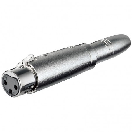 XLR-adapter - XLR-adapter 3-stifts XLR-jack kvinnlig - Binär Teknik AB