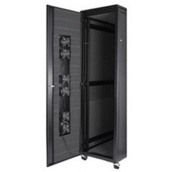 24U ljudisolering 19" rackskåp