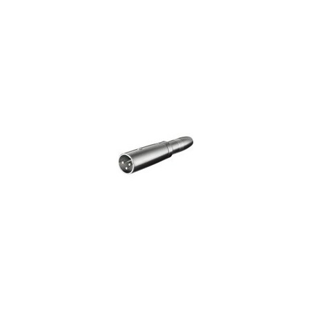 XLR adapter 3-pin XLR haneee - 6,35 mm mono