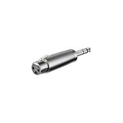 XLR adapter 3-pin XLR jack hone - 6,35 stereo haneeee