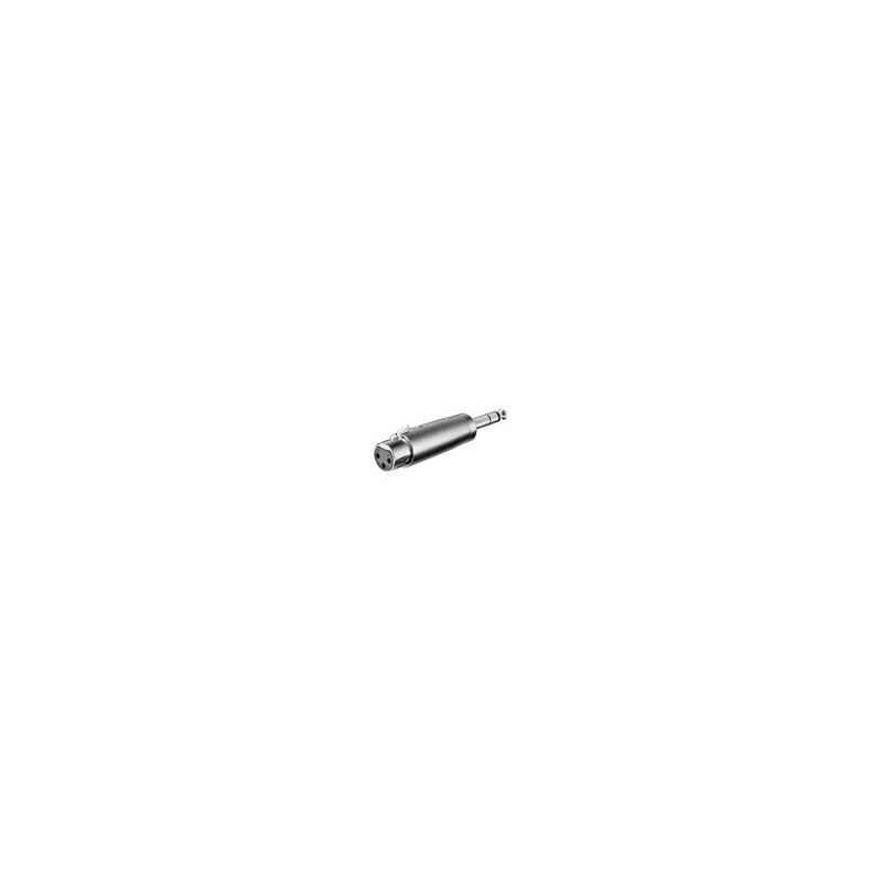XLR adapter 3-pin XLR jack hone - 6,35 stereo haneeee