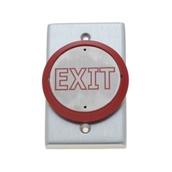 EXIT i kontakt med slutanden och brytande kontakt.