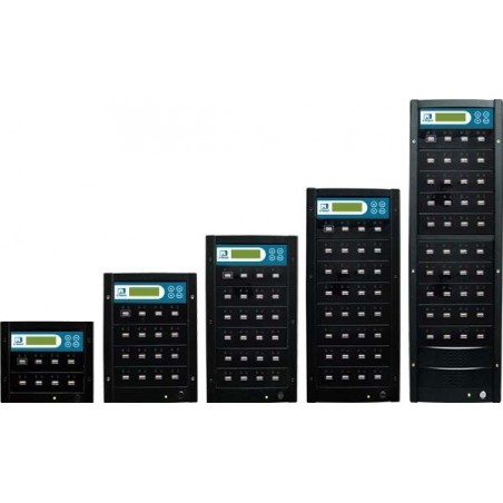 USB-minneskort duplicator, 1 master kopierad till 31 nya USB-flashsticka
