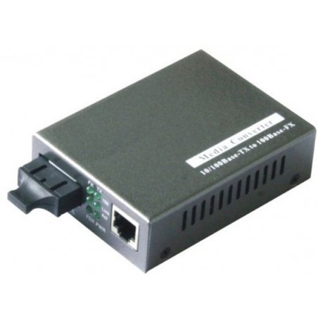 RJ45 till Fiber Media Converter - 1000Mbit, 50 km räckvidd