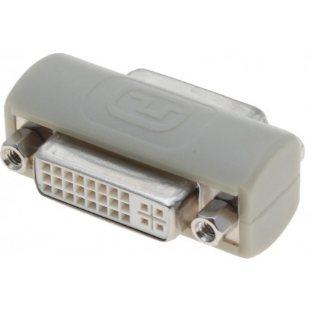 DVI adapter hona till hona Converter DVI-I (24 + 5) Kvinna till Kvinna Mini könbytare för DVI-kabel Extensionr