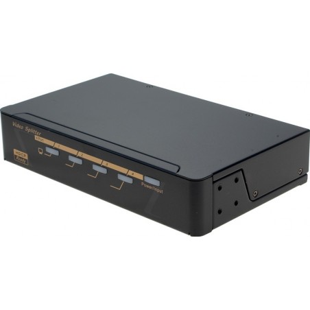 4-portars DVI-D splitter för 1920x1200 upplösning, 1 till 4 utgång