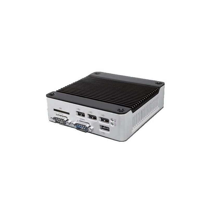 Kompakt EBOX-3310MX-D4C inbyggd PC med VESA- och SATA-stöd