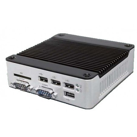 Kompakt EBOX-3310MX-D4C inbyggd PC med VESA- och SATA-stöd