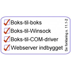 Seriell portserver med 4 x RS422 / RS485. Serial Device Server. RJ45 och 2 x Fiber slot för SFP