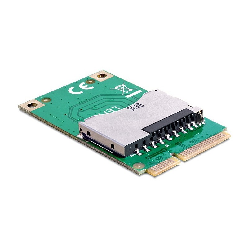 Mini PCIE till SD-omvandlare - Anslut SD-kortet i mini PCI Express