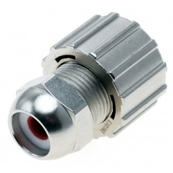 Vattentät RJ45-kontakt i 3 delar - IP68 tät - metall - Binär Teknik