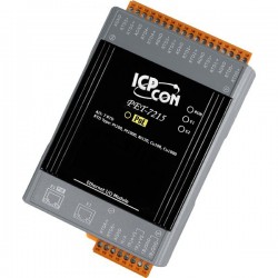 7 x ingångar för temperatursensorer (differential), Pt100, Pt1000, Ni120, CU100, CU1000, 2 x RJ45 LAN